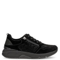 Γυναικεία Sneakers Μαύρο Nubuck 56.897.87 Rolling Soft By Gabor