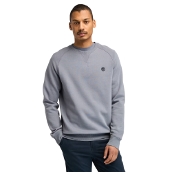 Ανδρικό Φούτερ Γκρι LS Exeter River Basic Crewneck Sweatshirt A2BNK-073 Timberland