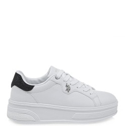 Γυναικεία Sneakers Λεύκο/Μαύρο ASUKA005-WHI-BLK01 U.S. Polo Assn