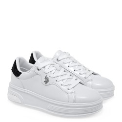 Γυναικεία Sneakers Λεύκο/Μαύρο ASUKA005-WHI-BLK01 U.S. Polo Assn