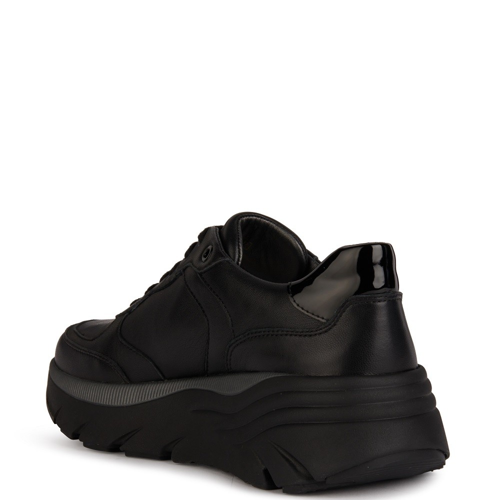 GEOX</br>Γυναικεία Sneakers Μαύρο DIAMANTA A D35UFA 0LM02 C9999 Geox