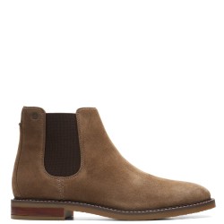 Ανδρικά Μποτάκια Μπεζ Chelsea Suede JAXEN CHELSEA Clarks