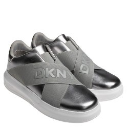 Γυναικεία Sneakers Slip On Ασημί JAYE K4401359-NIC DKNY