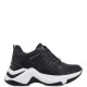 RENATO GARINI</br>Γυναικεία Sneakers Μαύρο Φίδι/Μαύρο Λευκό NEW 106-22EX117 Renato Garini