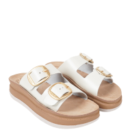 Γυναικεία Mule Λευκό Δέρμα S1100 ZEFI Fantasy Sandals