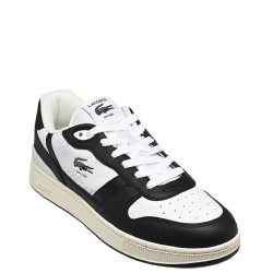 Ανδρικά Sneakers Λευκό/Μαύρο Δέρμα T-CLIP SET 748SMA0042147 Lacoste