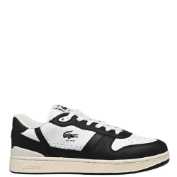 Ανδρικά Sneakers Λευκό/Μαύρο Δέρμα T-CLIP SET 748SMA0042147 Lacoste